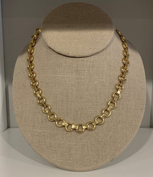 Simple Petite Gold Chain Necklace