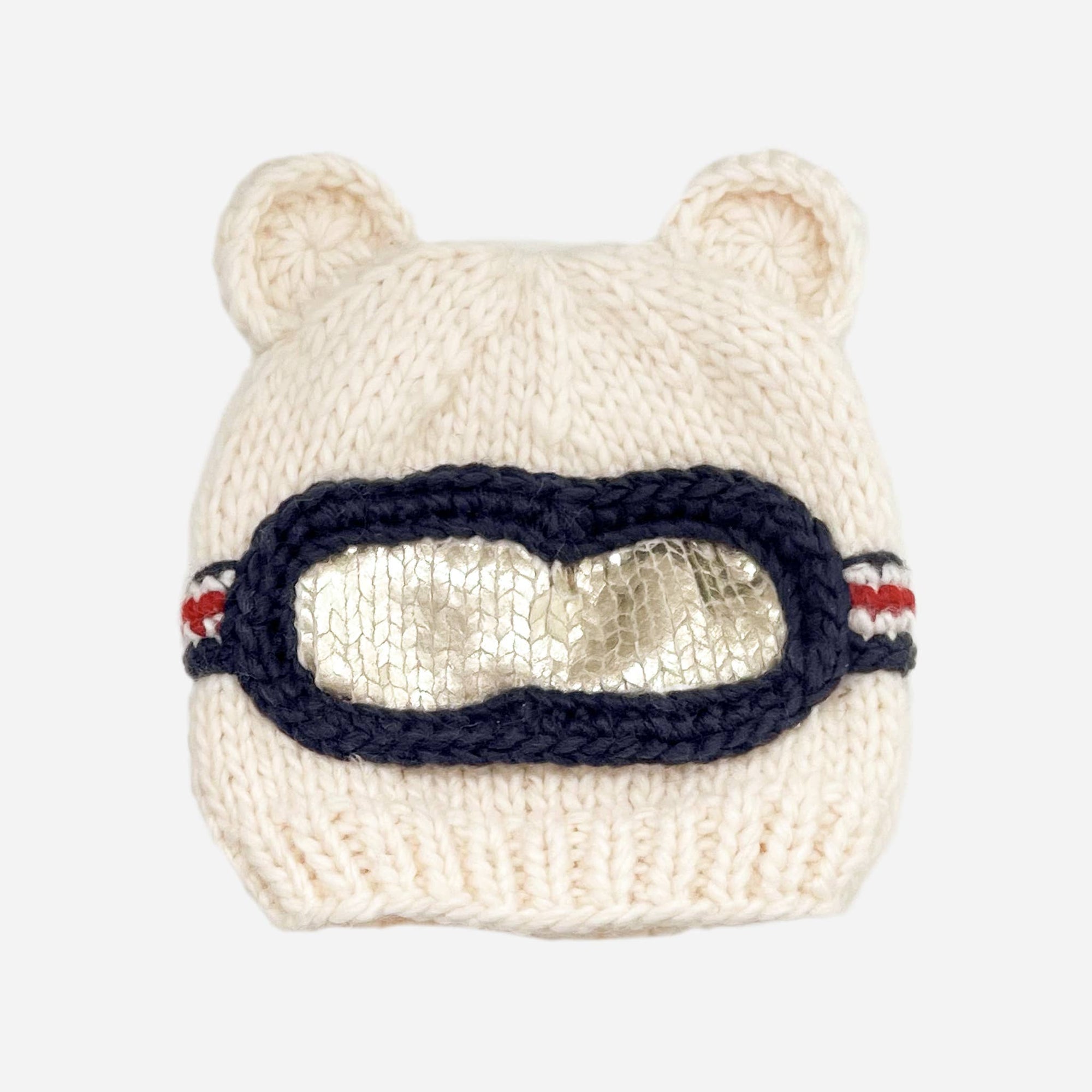Ski Goggle Bear Hat, Assorted Sizes - Abigail Fox Designs