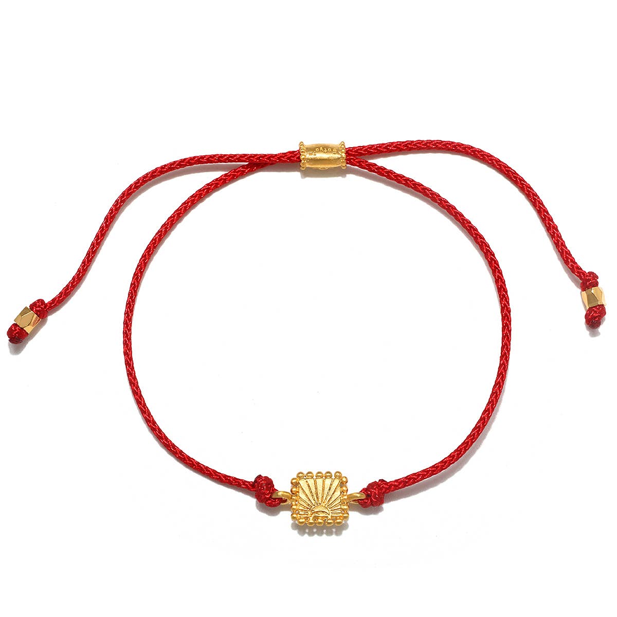 Summer Sunrise Adjustable Cord Charm Bracelet - Abigail Fox Designs