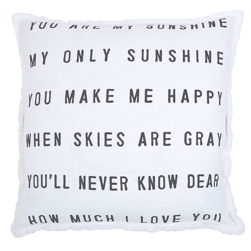 Sunshine 26 x 26 Pillow - Abigail Fox Designs