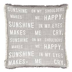 Sunshine Euro Pillow - Abigail Fox Designs