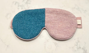 Sweet Dreams Silk and Knit Sleep Mask - Abigail Fox Designs