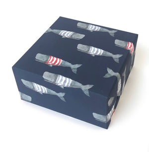 Swimming Frankies Wrapping Paper - Abigail Fox Designs