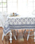 Tablecloth Blue Anchor - Abigail Fox Designs