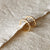 Thin Line Cubic Zirconia Hoop Earring- 18k Gold Filled - Abigail Fox Designs