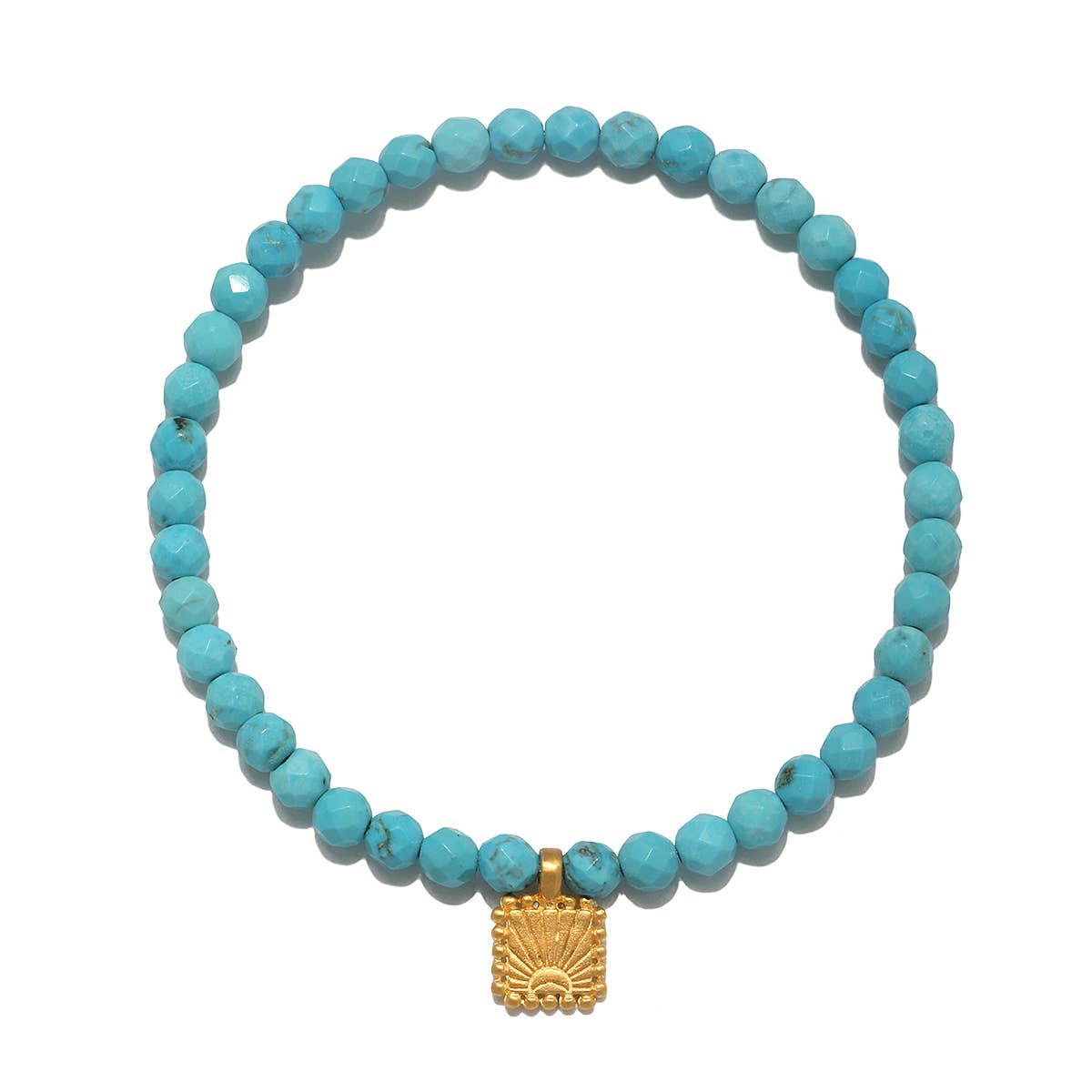 Turquoise Summer Sunrise Bracelet - Abigail Fox Designs