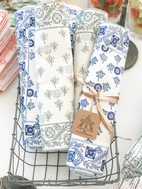 Villa Vaux - Petit Blue Runner - Abigail Fox Designs