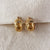 Vintage Detailed Hoop Earrings-18k Gold Filled - Abigail Fox Designs