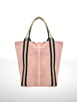 Vinyard- Suede University Bag - Abigail Fox Designs