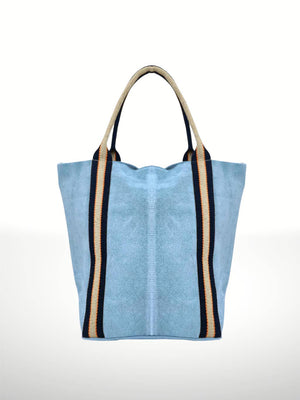 Vinyard- Suede University Bag - Abigail Fox Designs
