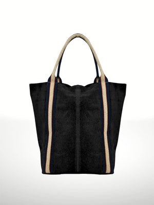 Vinyard- Suede University Bag - Abigail Fox Designs