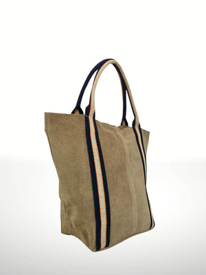 Vinyard- Suede University Bag - Abigail Fox Designs