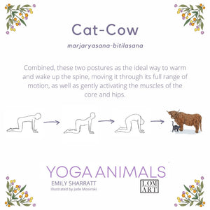 Yoga Animals: Hardcover / 160 - Abigail Fox Designs