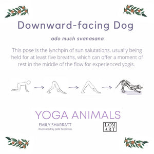 Yoga Animals: Hardcover / 160 - Abigail Fox Designs